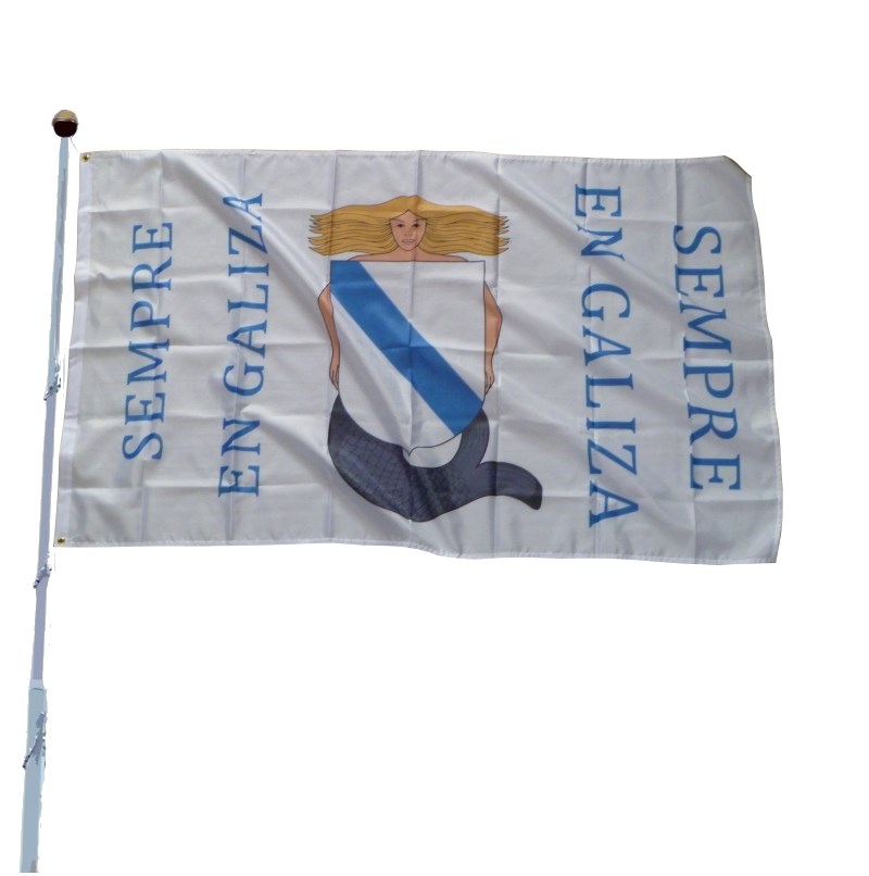 Castelao's Sempre en Galiza Flag