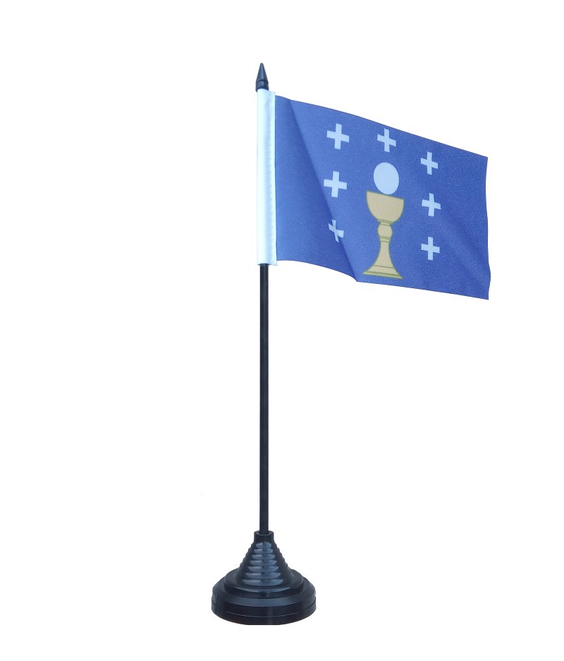 Kingdom of Galicia 16x10 cm Table Flag