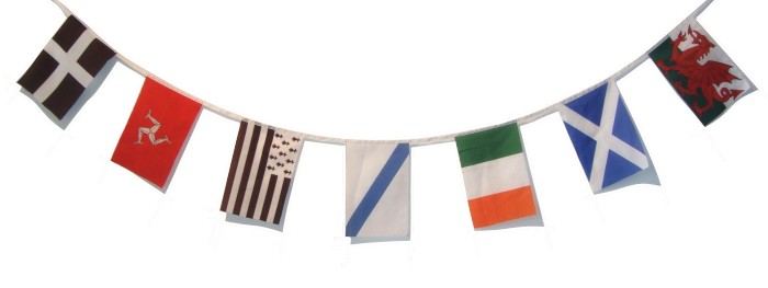 Celtic Nations Flag Bunting