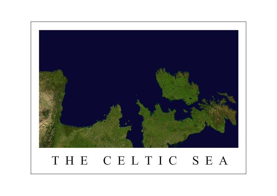 The Celtic Sea Poster Print