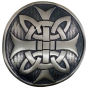 St Lazaro Antique Celtic Cross Brooch