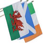 45x30 cm Hand Flags: Brittany, Ireland, Wales, Scotland, Cornwall, Isle of Man