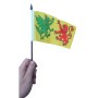 Royal Standard of Gallaecia 16x10 cm Hand Flag