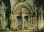 Santiago Cathedral, Painting by Villaamil, 1849