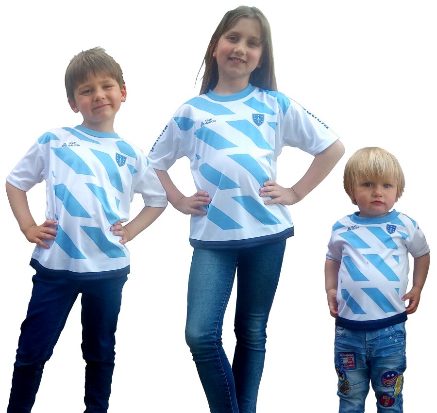 'Team Galicia' kids' football shirt